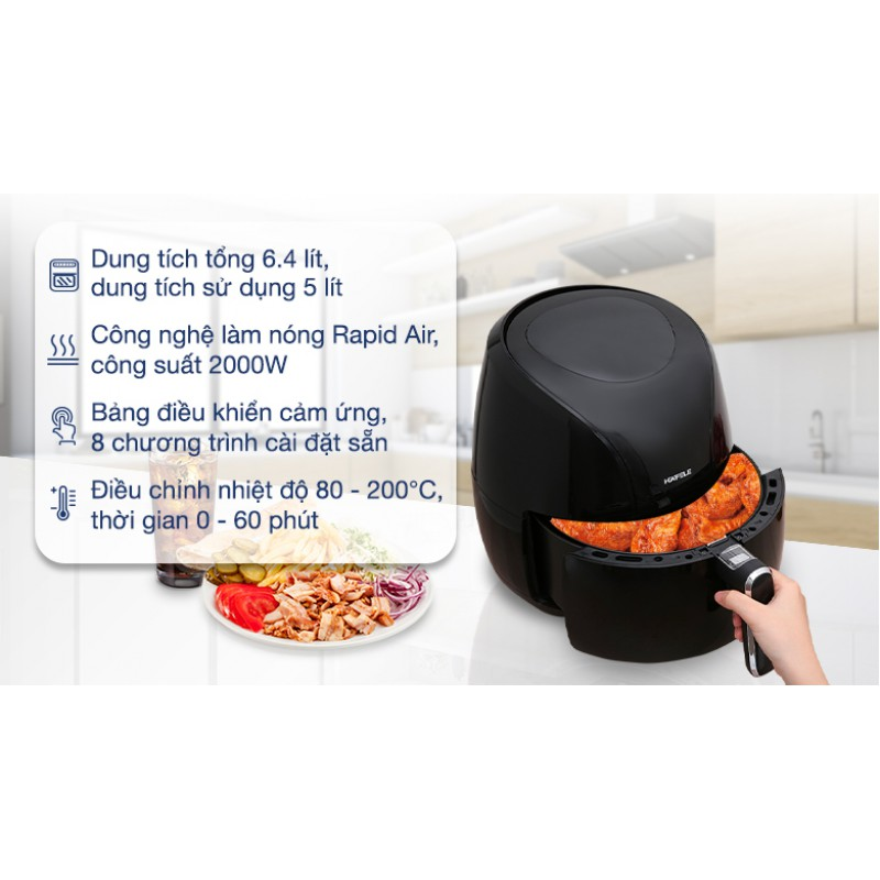 Nồi chiên không dầu Hafele HS-AF601B 535.43.714