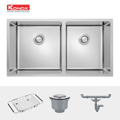 Chậu rửa bát Konox Undermount Sink Cube 8144DU