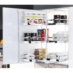 Rổ kéo 3 tầng, cao 870mm, rộng ≥338mm Wire basket Hafele 545.75.253