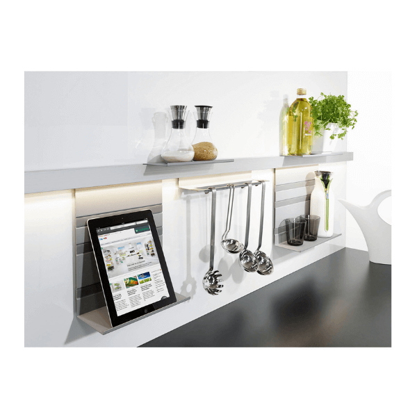 Phụ kiện treo tường LINERO MosaiQ – Khay đa năng bằng kim loại Hafele 521.01.522