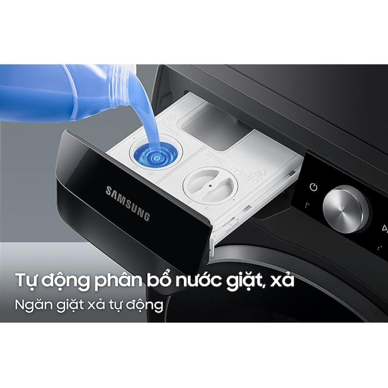 Máy giặt Samsung WW10TP44DSB/SV thônng minh AI Ecobubble™ 10 kg