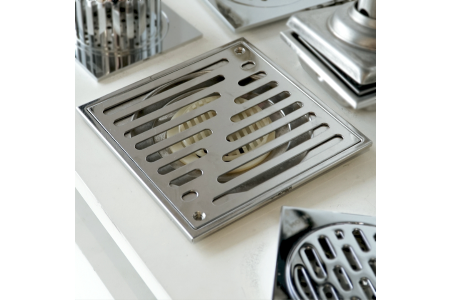 Xả lọc rác đồng mạ chrome Atmor HA01