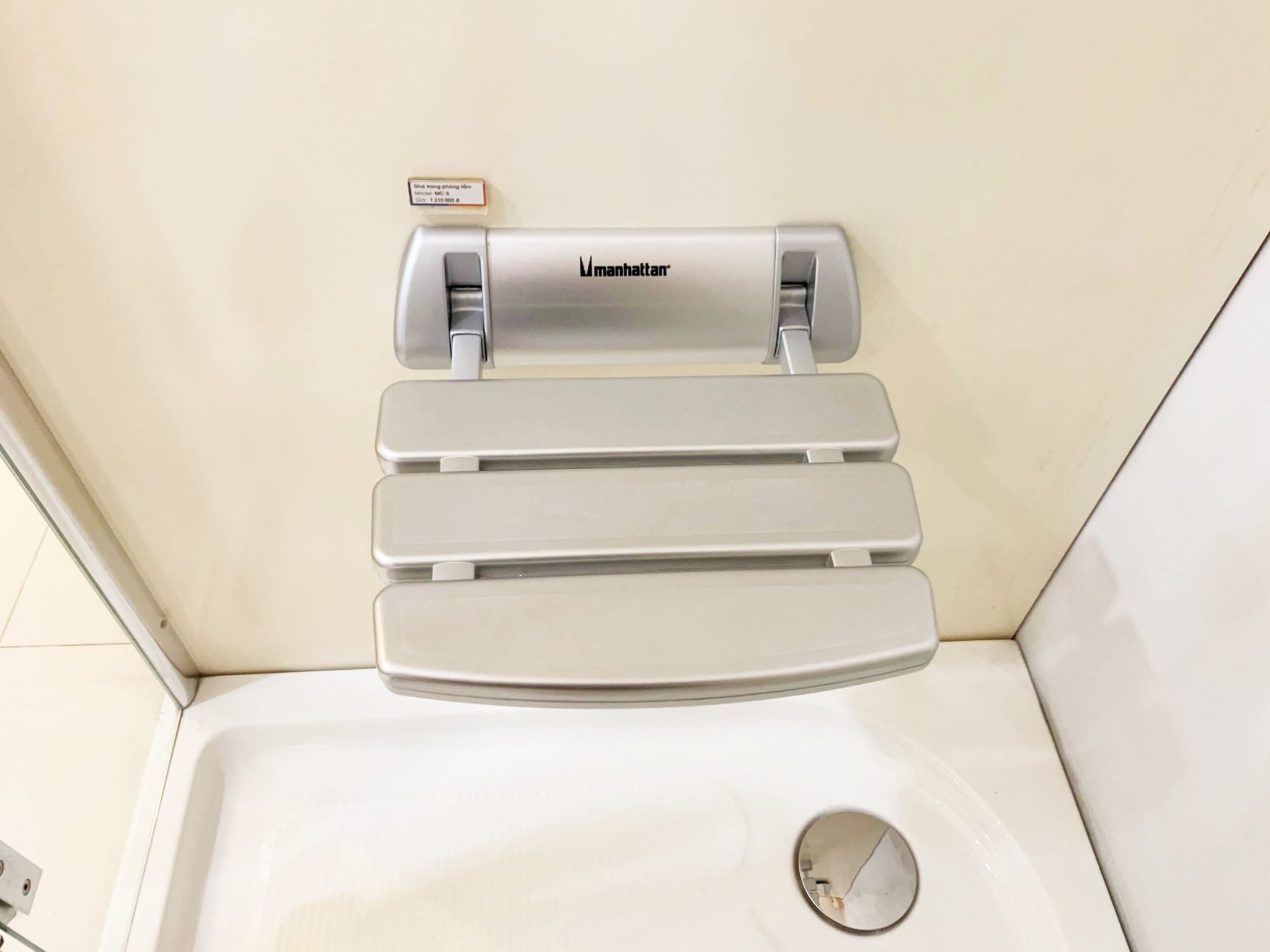 Ghế phòng tắm treo tường Manhattan MC-1