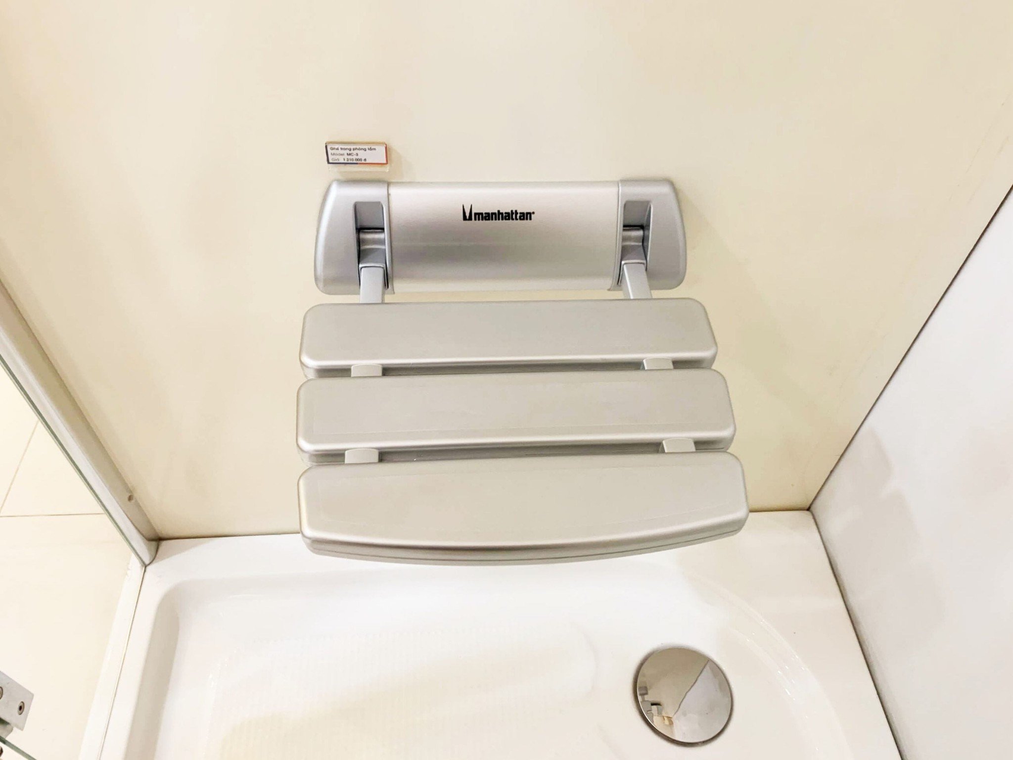 Ghế phòng tắm treo tường Manhattan MC-3