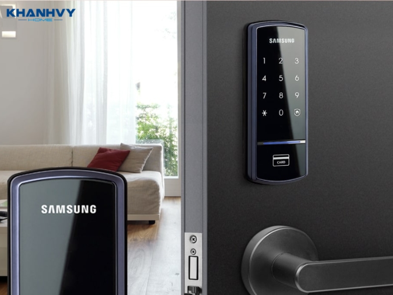 Khóa cửa vân tay có khả năng giúp bạn kiểm soát mở cửa từ xa