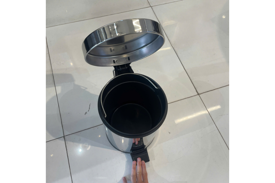 Thùng rác inox 12 lít Atmor 8074