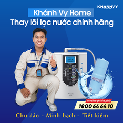 Thay lõi lọc nước Panasonic