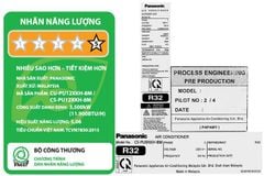 Máy lạnh Panasonic Inverter 1 chiều CU/CS-PU12XKH-8M 11.900 BTU 1.5 HP