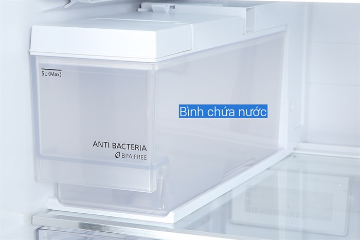 Tủ lạnh Panasonic NR-BW530XMMV 2 cánh cao cấp 500 lít