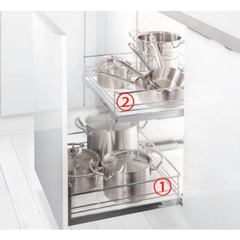 Phụ kiện rổ kéo lọt lòng rộng 600mm Hafele 540.25.287