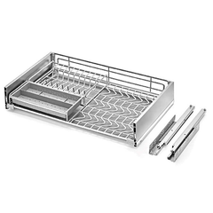 Phụ kiện tủ bếp Imundex với thành ray hộp 600mm 7 809 109