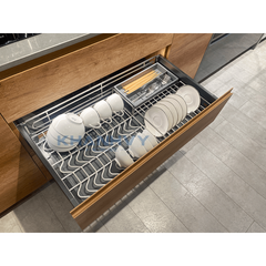 Phụ kiện tủ bếp với thành ray hộp 800mm Imundex 7 809 110