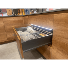 Phụ kiện tủ bếp với thành ray hộp 900mm Imundex 7 809 111