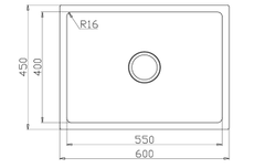 Chậu rửa chén Kluger KU6045FS