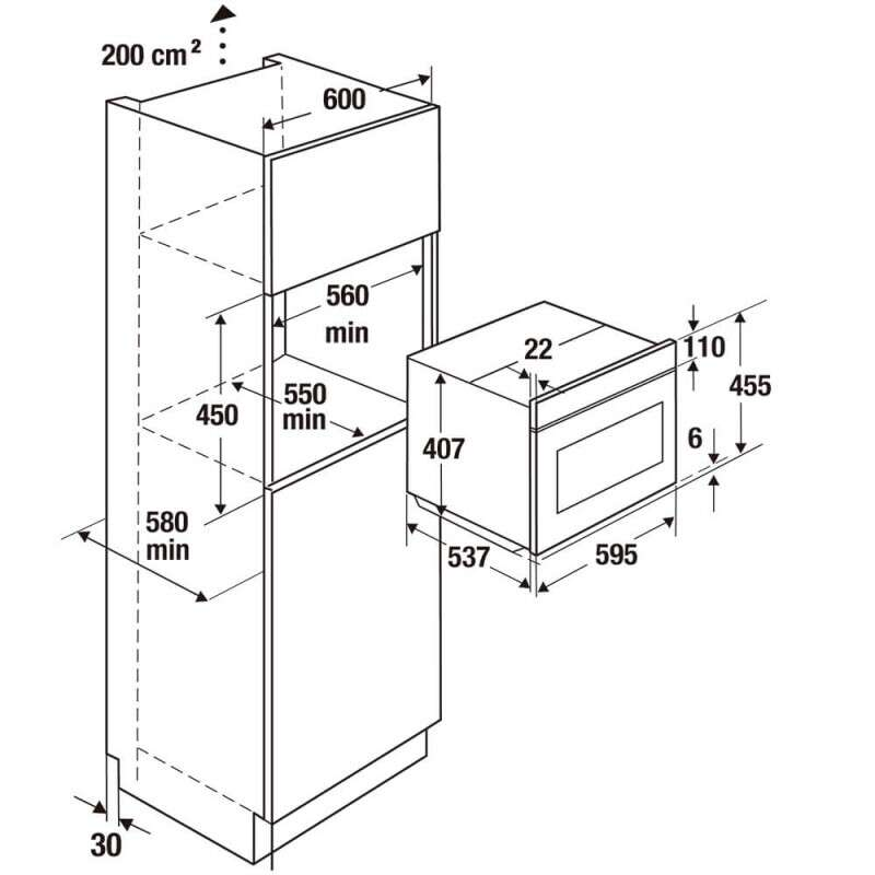 Lò nướng Kuppersbusch CBM6550.0S 121170001