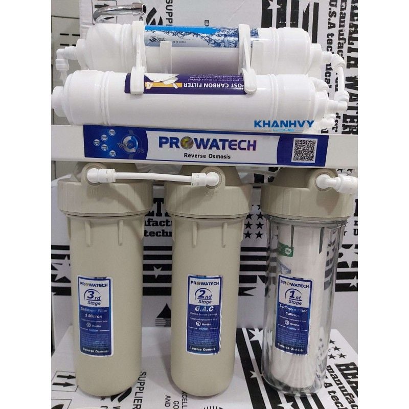 Máy lọc nước Prowatech PW KV07 lõi lọc Hàn Quốc