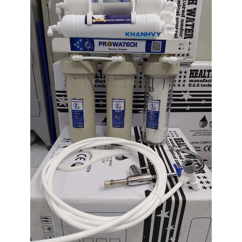 Máy lọc nước Prowatech PW KV07 lõi lọc Hàn Quốc