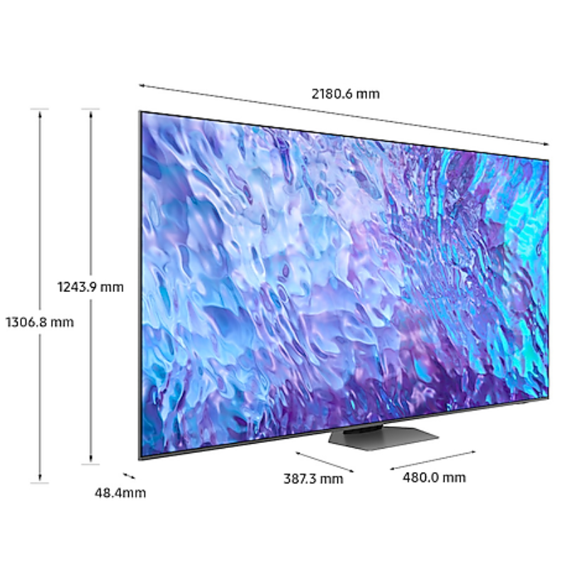 Smart Tivi 98 inch QLED 4K Q80C 4K Samsung QA98Q80CAKXXV