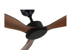 Quạt trần Asia Lighting QT17-N 3 cánh, màu nâu