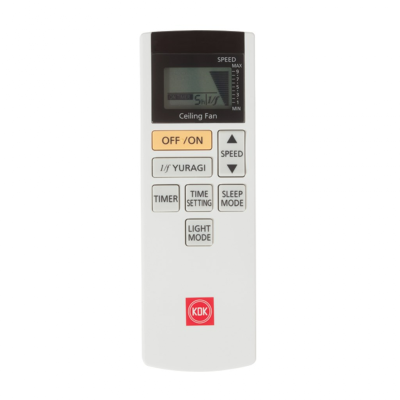 Quạt trần 3 cánh KDK U48FP Black