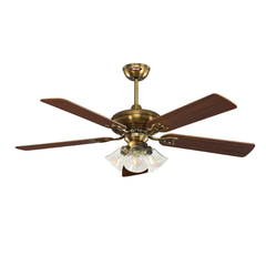 Quạt trần cổ điển Mr.Vu CLASSIC GOLD 4L