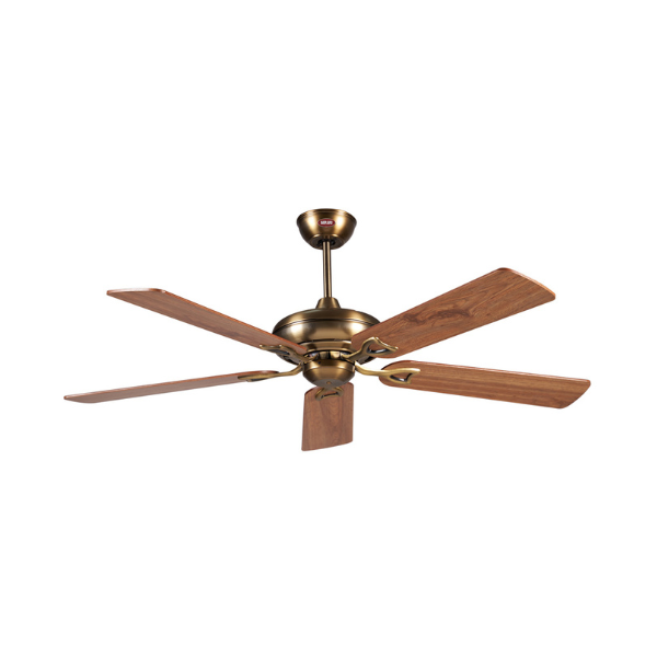 Quạt trần hiện đại cánh gỗ Mr.Vu CLASSIC GOLD