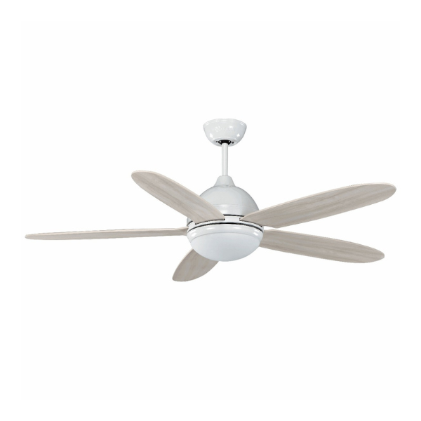 Quạt trần hiện đại cánh gỗ Mr.Vu DAISY WH