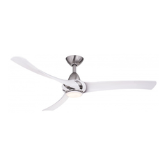 Quạt trần hiện đại cánh nhựa Mr.Vu AKOVA WH LED