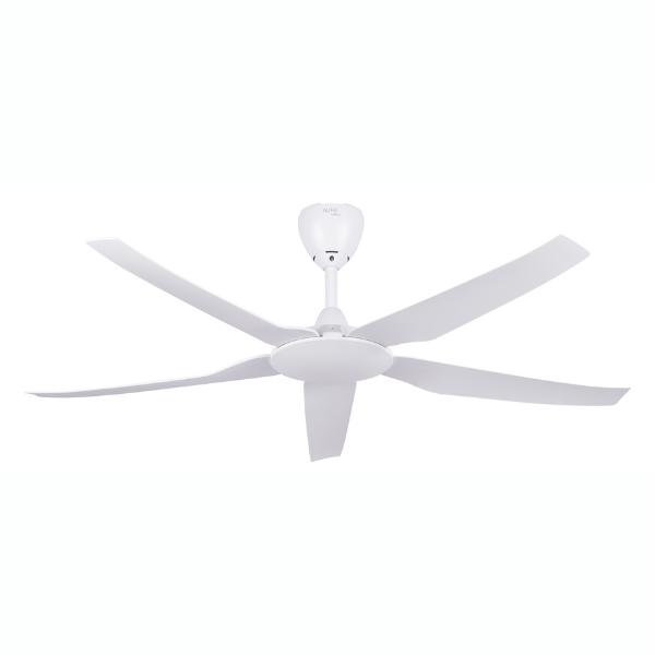 Quạt trần hiện đại cánh nhựa Mr.Vu HALO WH