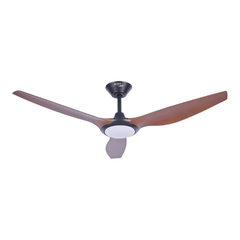 Quạt trần hiện đại cánh nhựa Mr.Vu HURA LED KOA