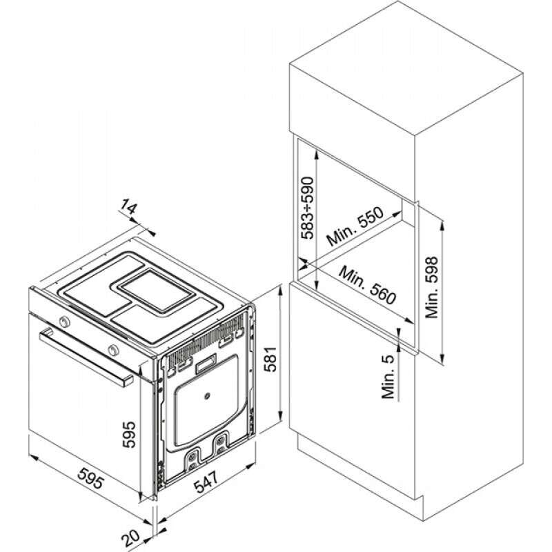 Lò nướng Franke CR 982 M XS DCT TFT 116.0374.302