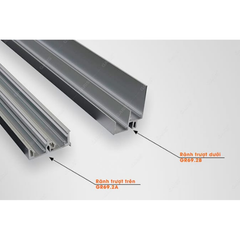 Rãnh trượt dưới, dài 3m Garis GR69.2B
