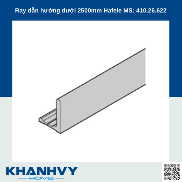 Ray dẫn hướng dưới 2500mm Hafele MS: 410.26.622