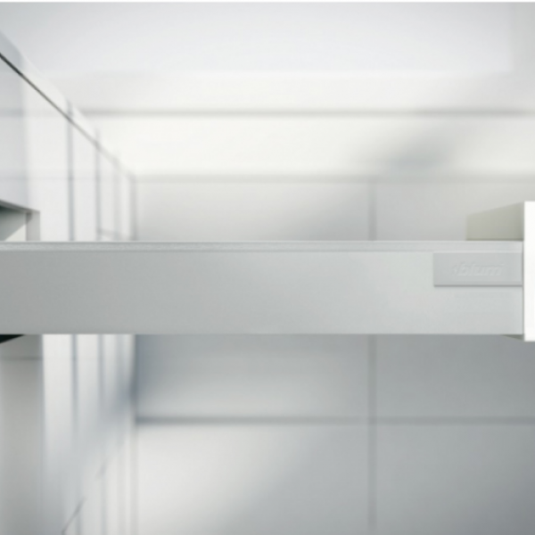 Ray hộp giảm chấn Blum X1 màu xám 50kg 551.23.250