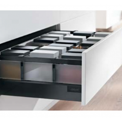 Ray hộp giảm chấn Blum X5 Màu đen 30kg 550.93.315