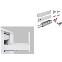 Ray hộp Hafele S1 chức năng giảm chấn Màu Trắng 552.55.700