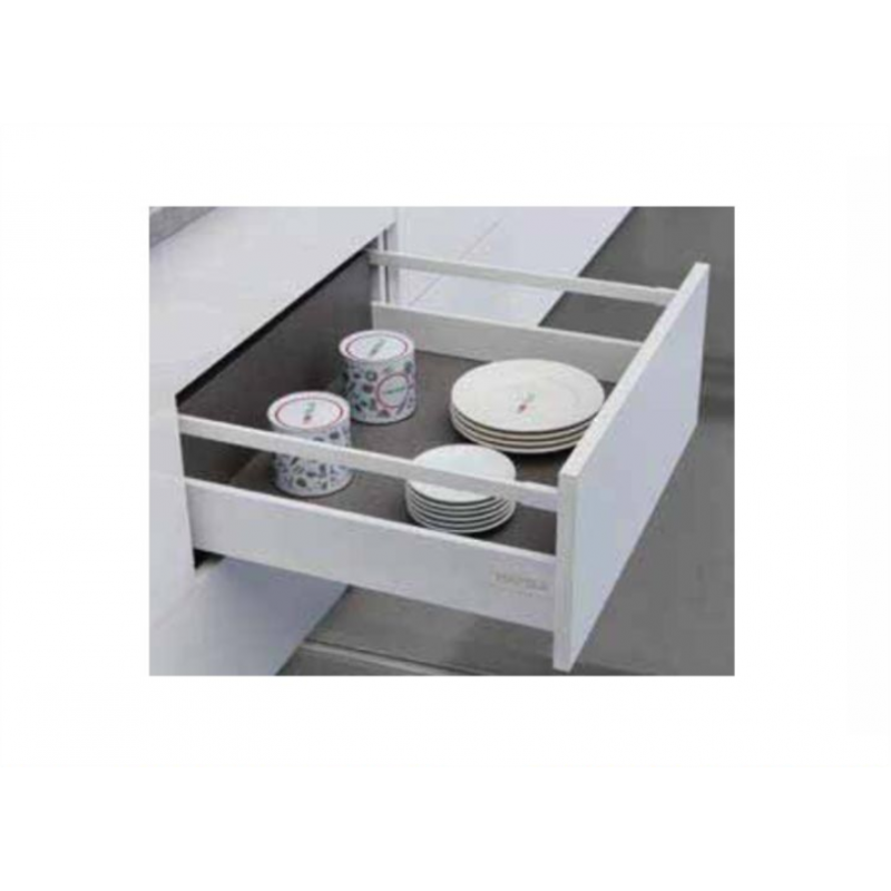 Ray hộp Hafele S2 chức năng giảm chấn màu trắng 552.55.706