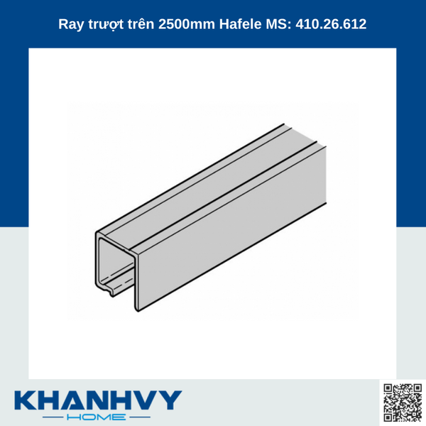 Ray trượt trên 2500mm Hafele MS: 410.26.612