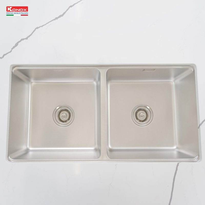 Chậu rửa bát Konox Undermount Sink KN8646DU Dekor Full