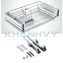Rổ chén, dĩa, ly Martin bắt mặt hộc inox 304 Higold 303402
