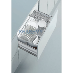 Rổ chén, dĩa, ly Martin bắt mặt hộc inox 304 Higold 303404