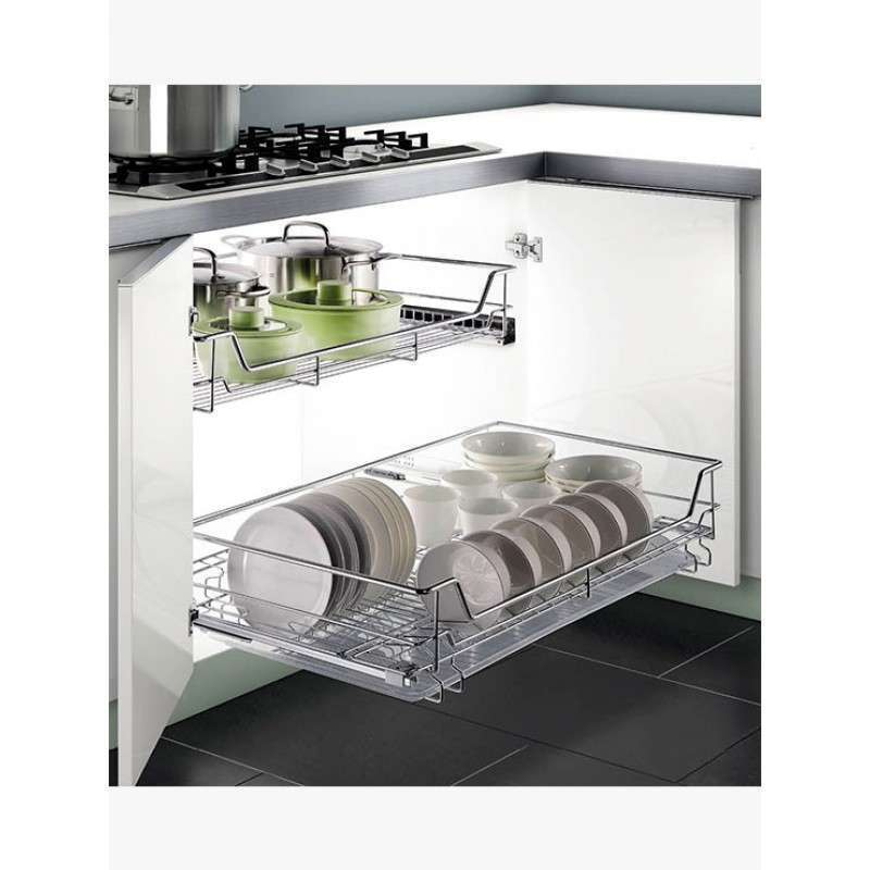 Rổ chén dĩa ray giảm chấn Higold 301601