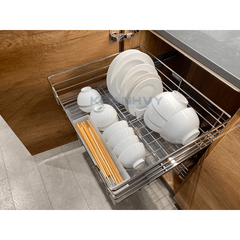Rổ đựng chén dĩa 4 sides, cửa bản lề 600mm Imundex 7 809 120