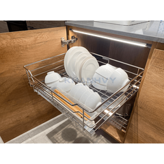 Rổ đựng chén dĩa 4 sides, cửa bản lề 600mm Imundex 7 809 120