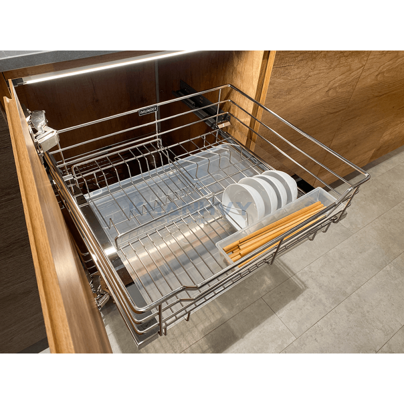 Rổ đựng chén dĩa 4 sides, cửa bản lề 700mm Imundex 7 809 121