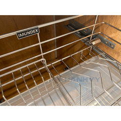Rổ đựng chén dĩa 4 sides, cửa bản lề 700mm Imundex 7 809 121