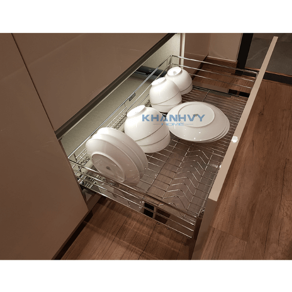 Rổ đựng chén dĩa Imundex 3 sides, gắn với cửa tủ 800mm 7 809 130