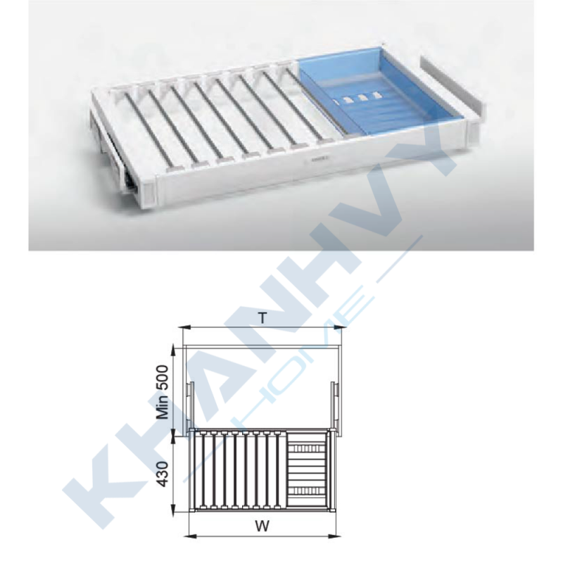 Rổ đựng khăn, quần, áo Higold 703182