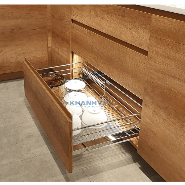 Rổ đựng xoong nồi 3 sides, gắn với cửa tủ 600mm Imundex 7 809 124