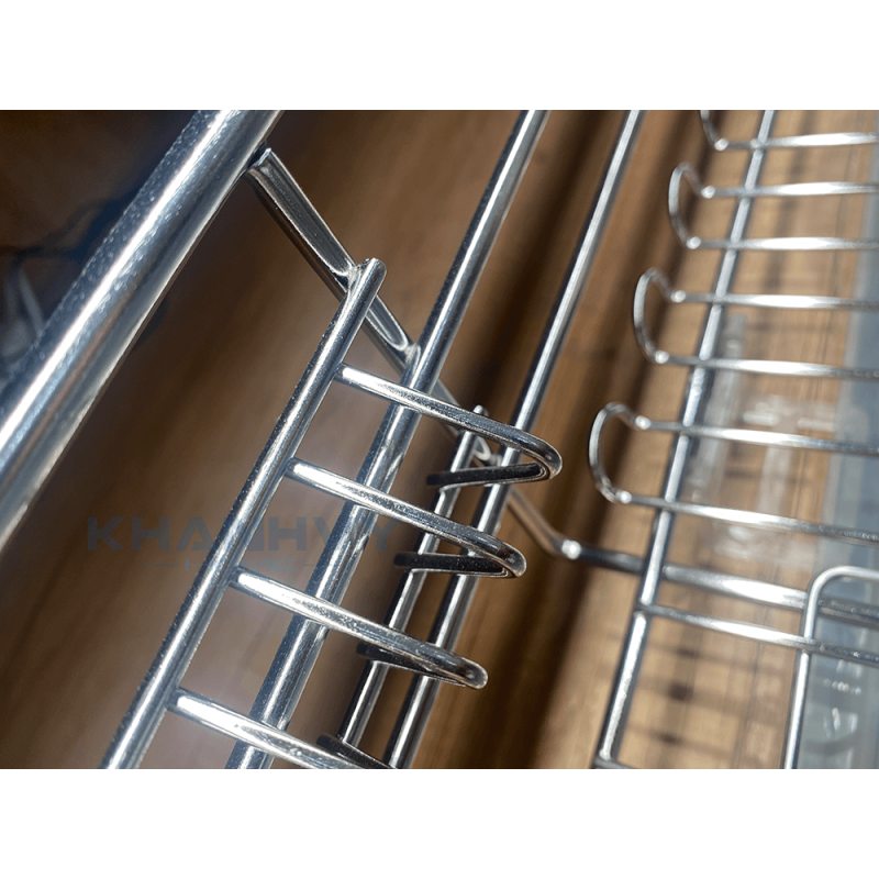 Rổ đựng xoong nồi 3 sides, gắn với cửa tủ 800mm Imundex 7 809 126